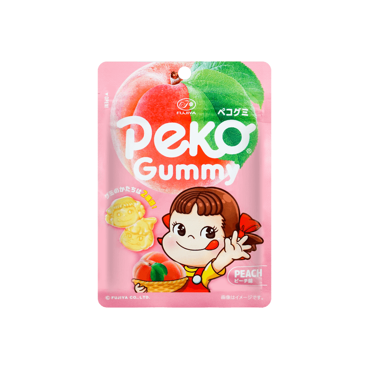 Peko Japanese Soft Fruit Gummies